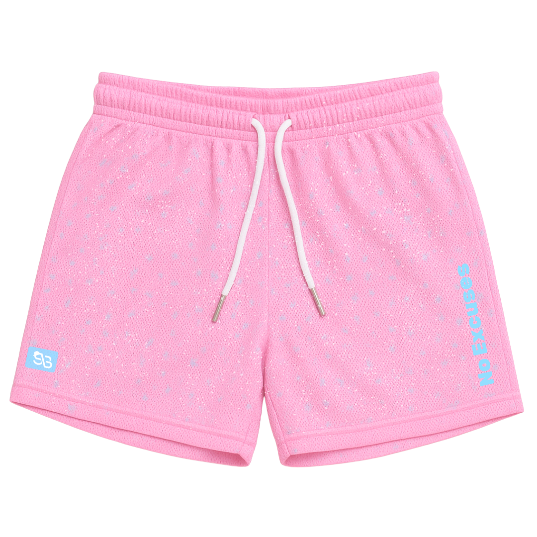 Stryker MeshFit 5 Shorts - No Excuses Cotton Candy 5