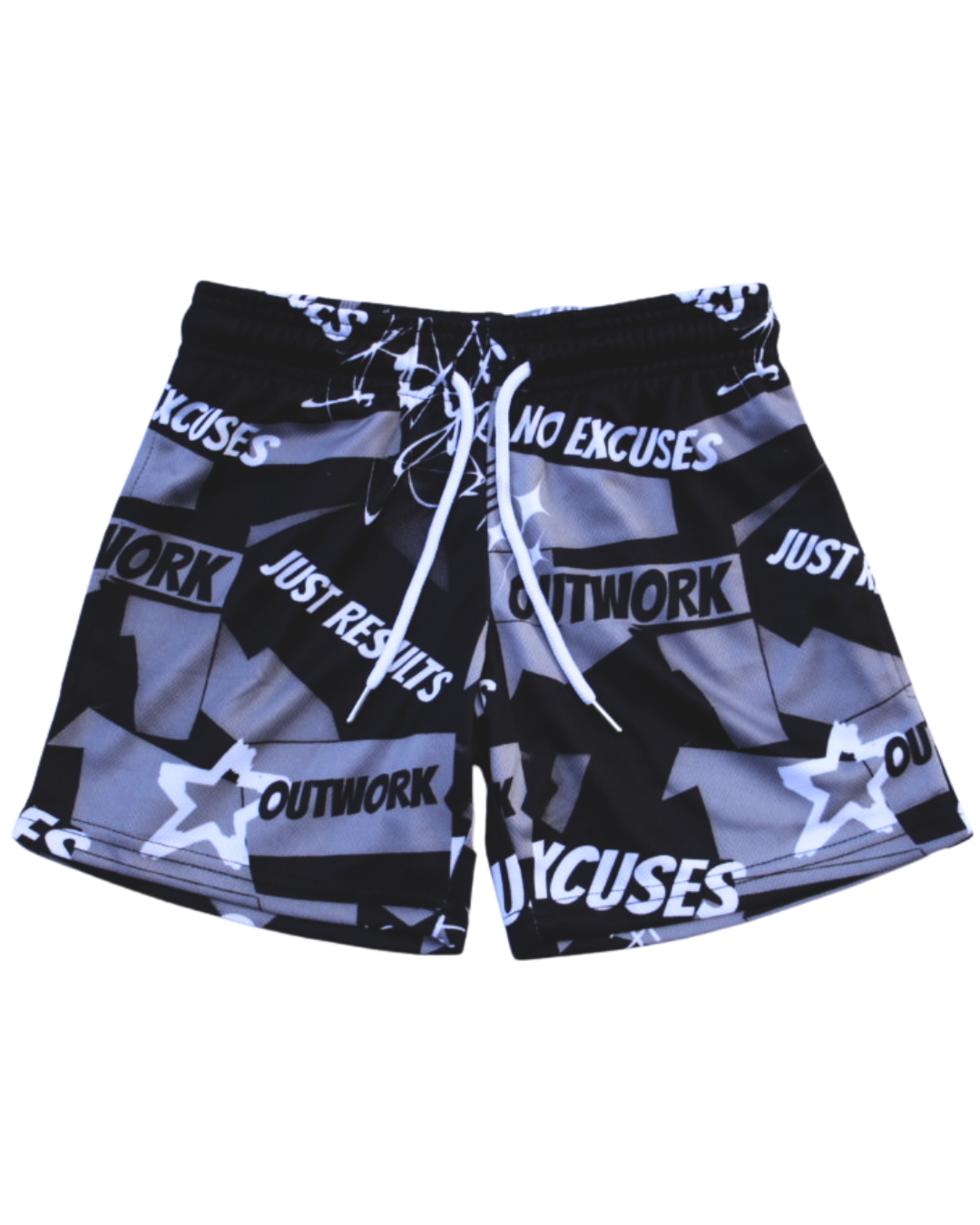 Star Status MeshFit 5" Shorts - Black