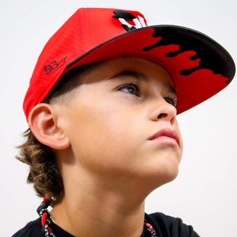 OutWork - Red/Black Snapback Youth Fit