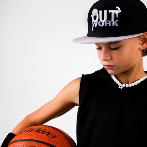 OutWork - Gray/Black Snapback Youth Fit