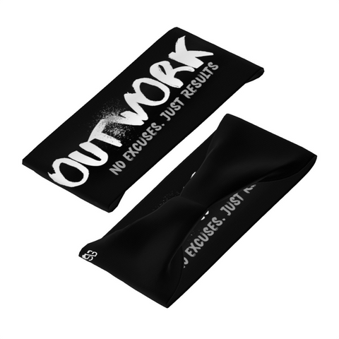 Outwork BROBAND- Black and Grey Onesize