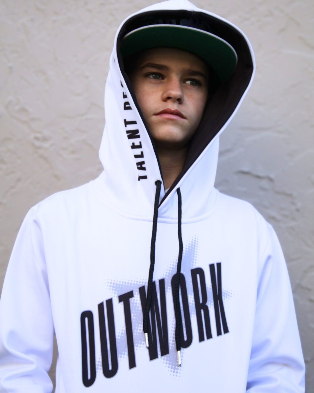 Star Status Soft-Pro Hoodie - White