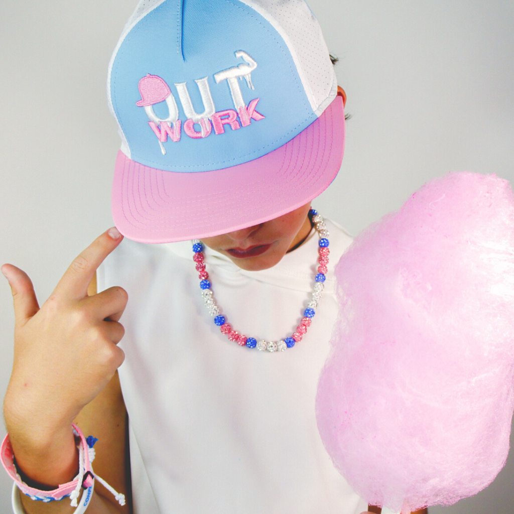 OutWork - Cotton Candy Snapback Youth Fit