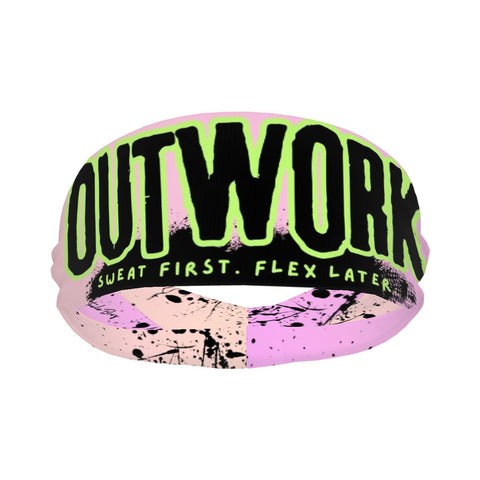 Outwork BROBAND - Pink/Green