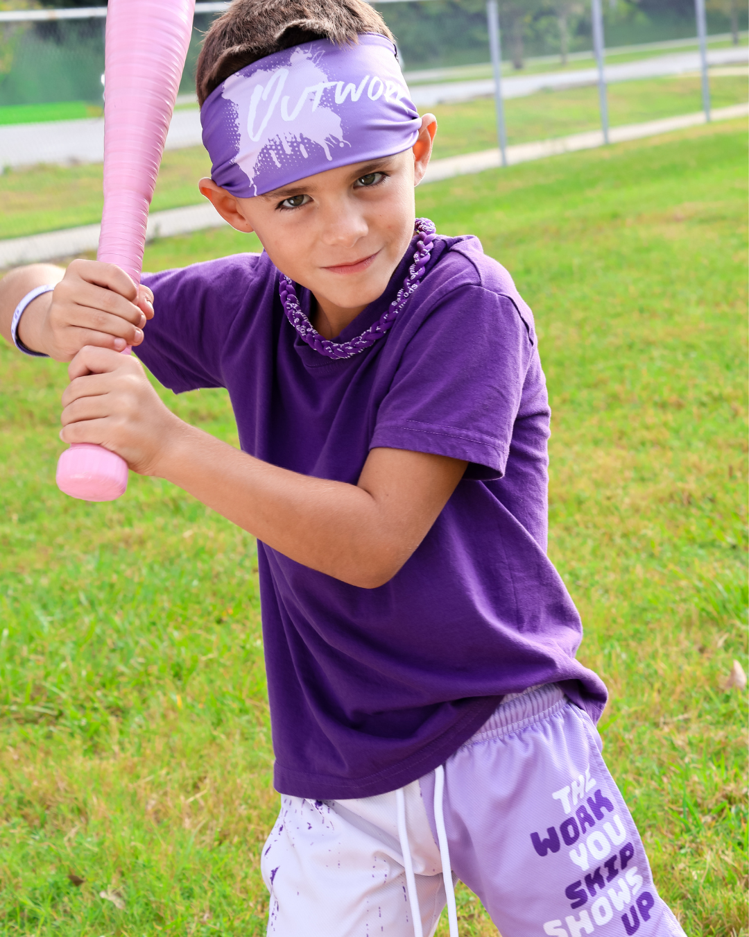 Outwork Headband - Purple