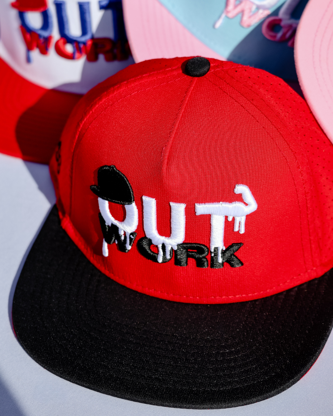 Outwork UV ProFit Hat - Red
