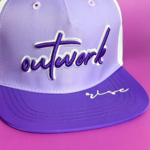 Legacy Fit Outwork Purple & White