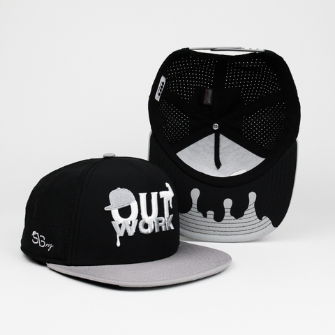 OutWork - Gray/Black Snapback Youth Fit