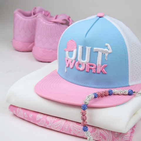 OutWork - Cotton Candy Snapback Youth Fit