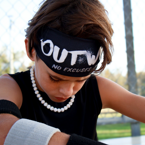 Outwork BROBAND- Black/Grey