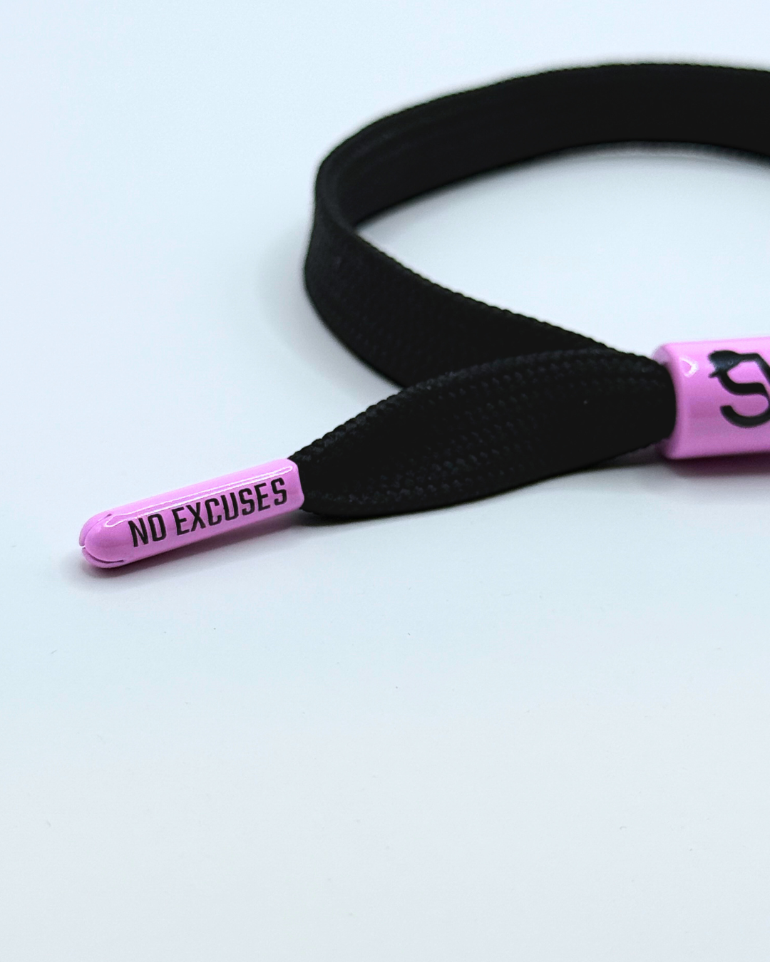 Outwork Shoelace Bracelet - Pink/Black