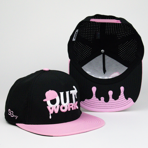 OutWork - Pink/Black Snapback Youth Fit