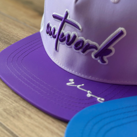 Legacy Fit Outwork Purple & White