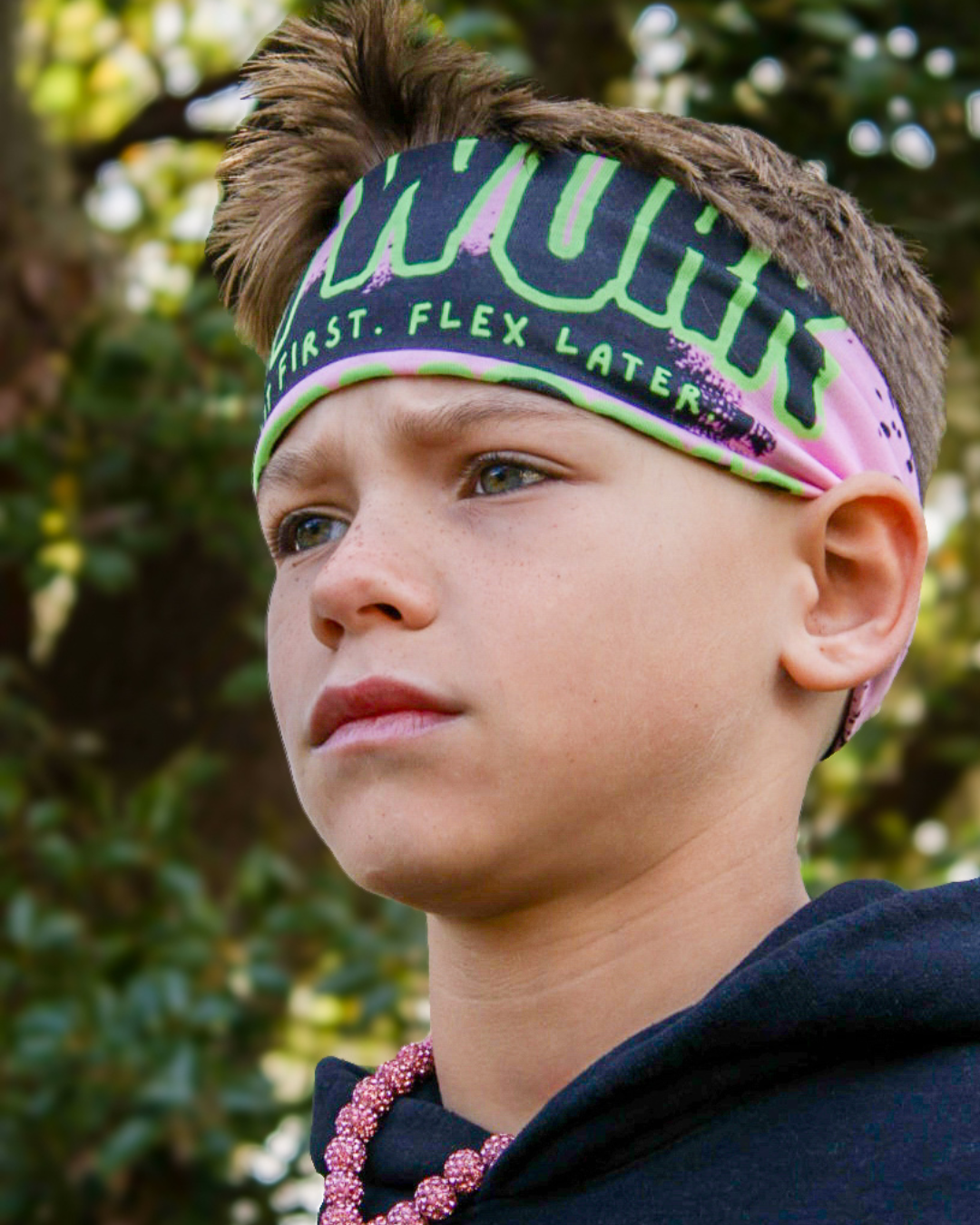 Outwork BROBAND - Pink/Green