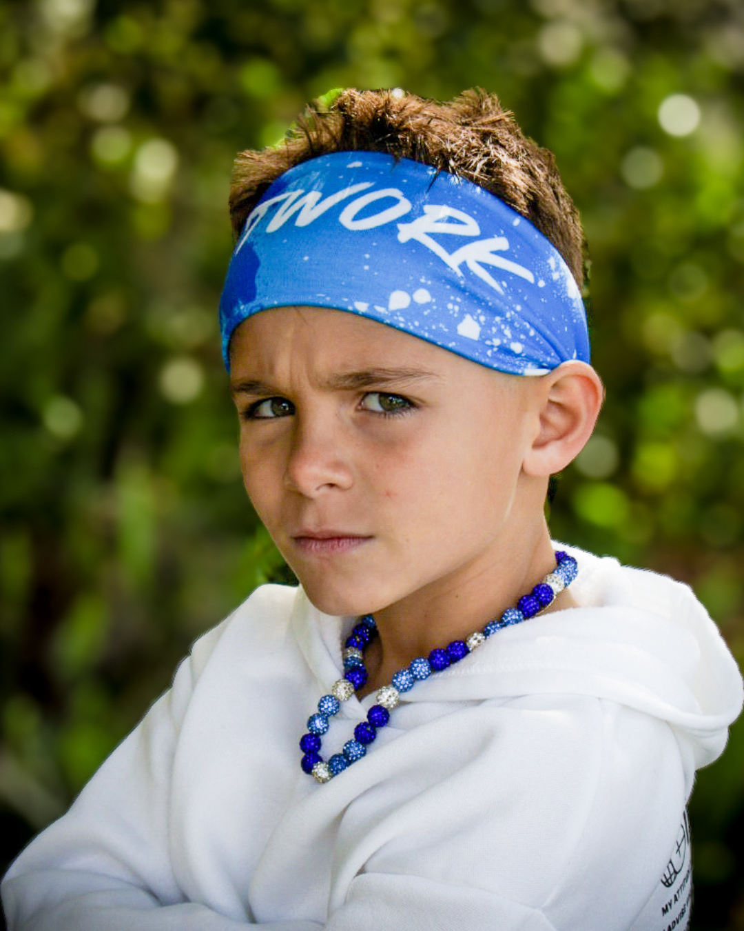 Outwork Headband - Blue
