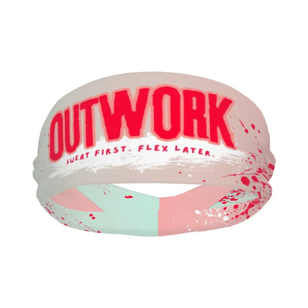 Outwork BROBAND - Coral/ Teal