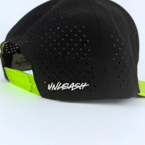 Silent Beast WATER RESISTANT Snapback - Neon Green/Black