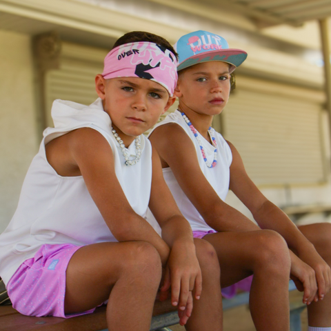 Youth No Excuses MeshFit Shorts - Cotton Candy 5
