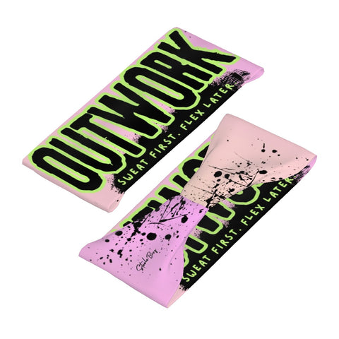 Outwork BROBAND - Pink/Green