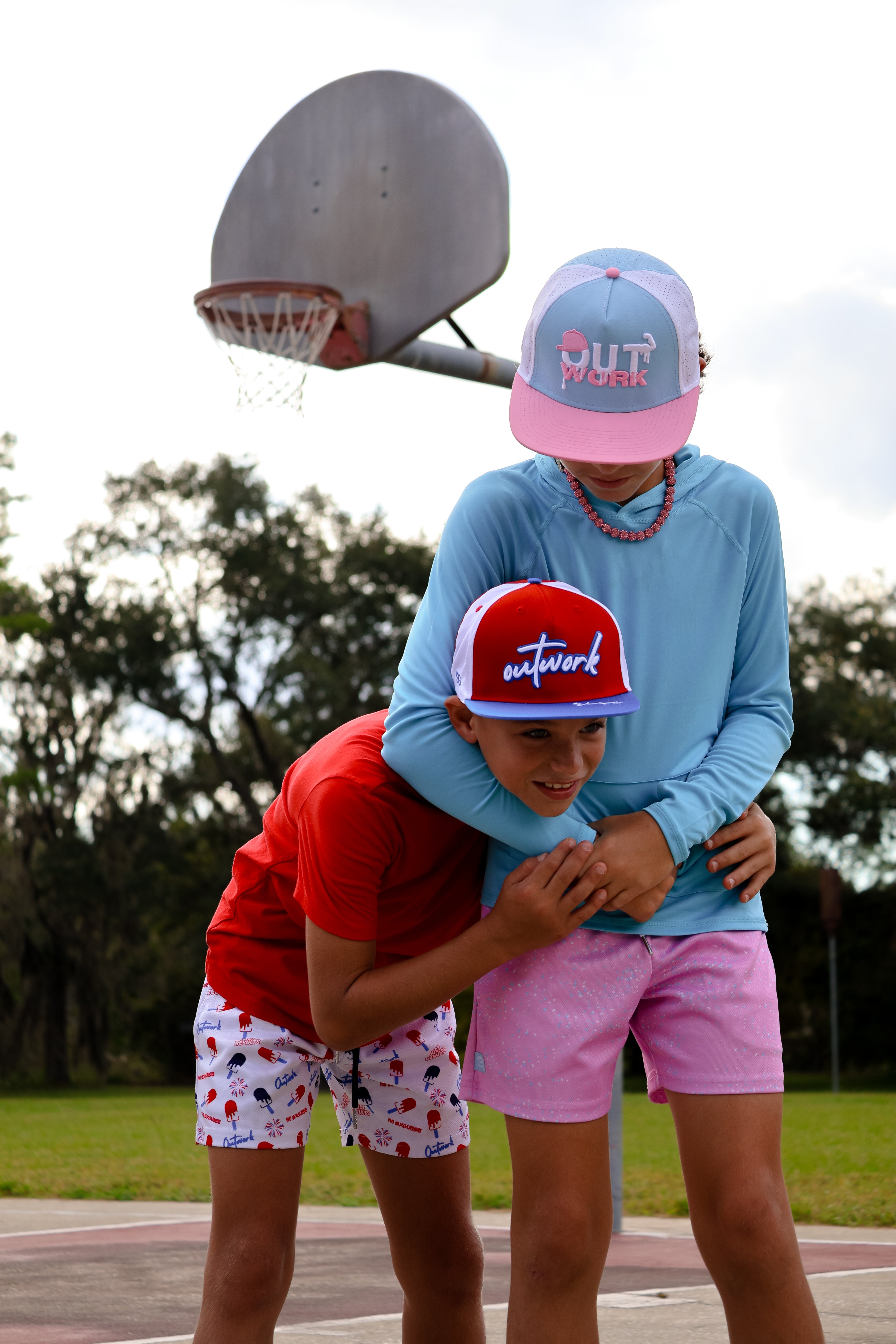 No Excuses MeshFit 5" Shorts - Cotton Candy