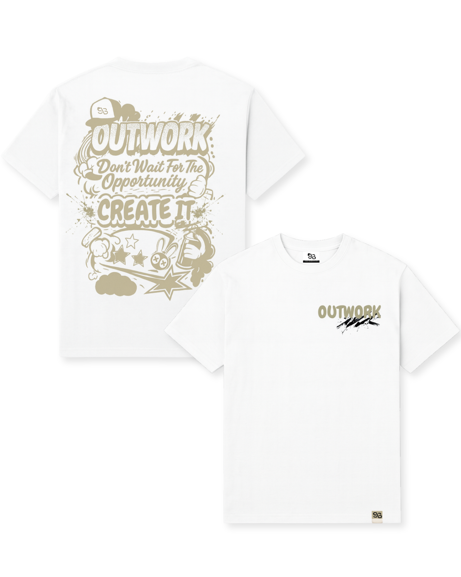 Outwork Soft-Pro Tee - White