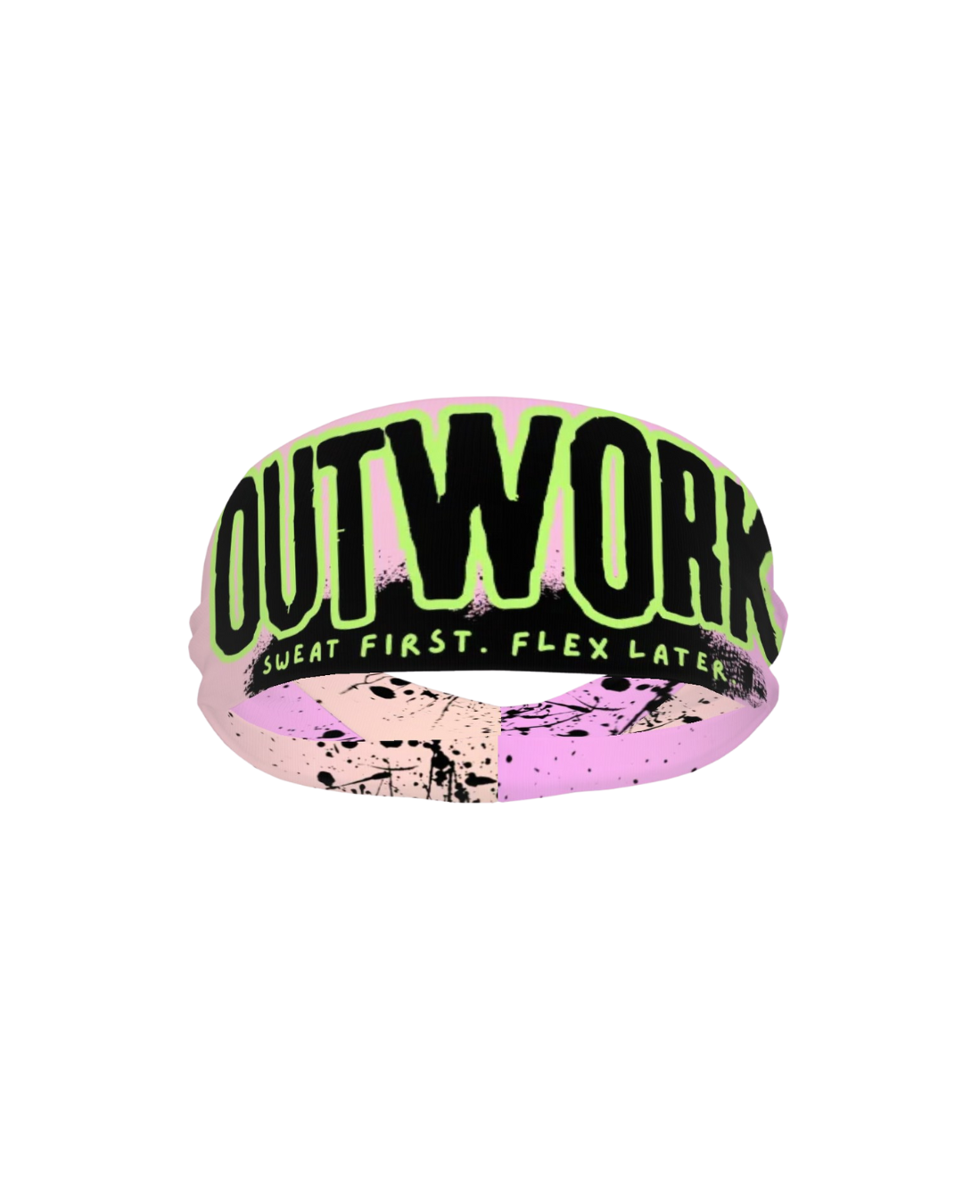 Outwork BROBAND - Pink/Green