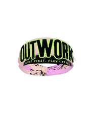 Outwork BROBAND - Pink/Green