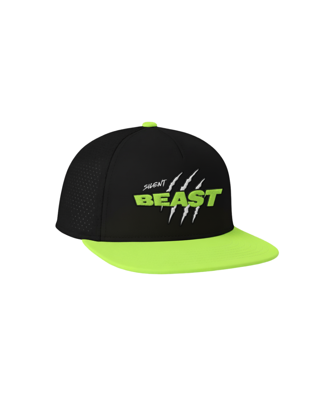 Silent Beast Water Resistant Hat - Neon Green