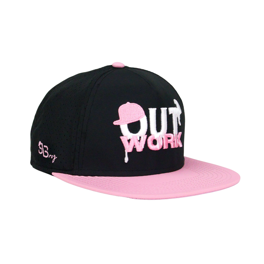 OutWork - Pink/Black Snapback Youth Fit