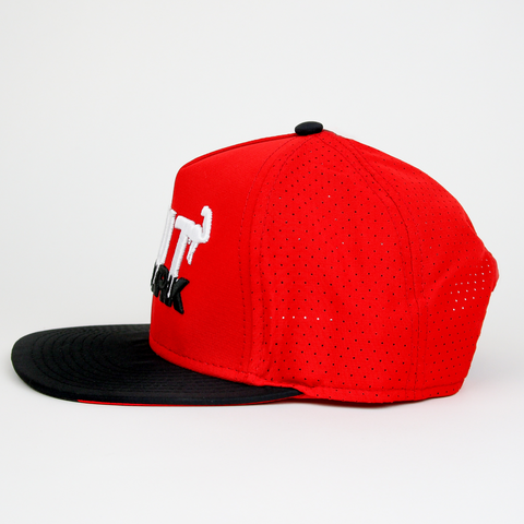 OutWork - Red/Black Snapback Youth Fit