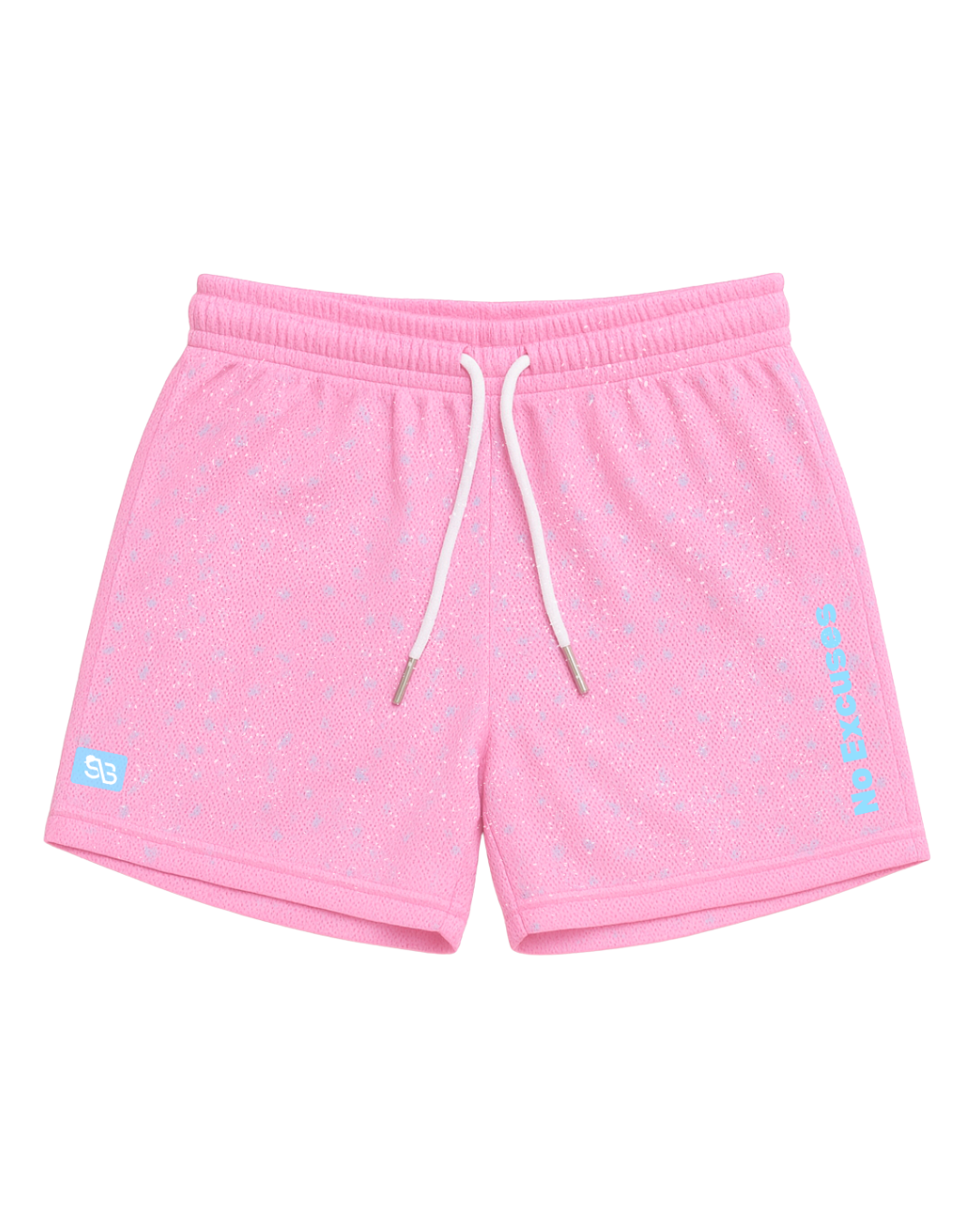 No Excuses MeshFit 5" Shorts - Cotton Candy