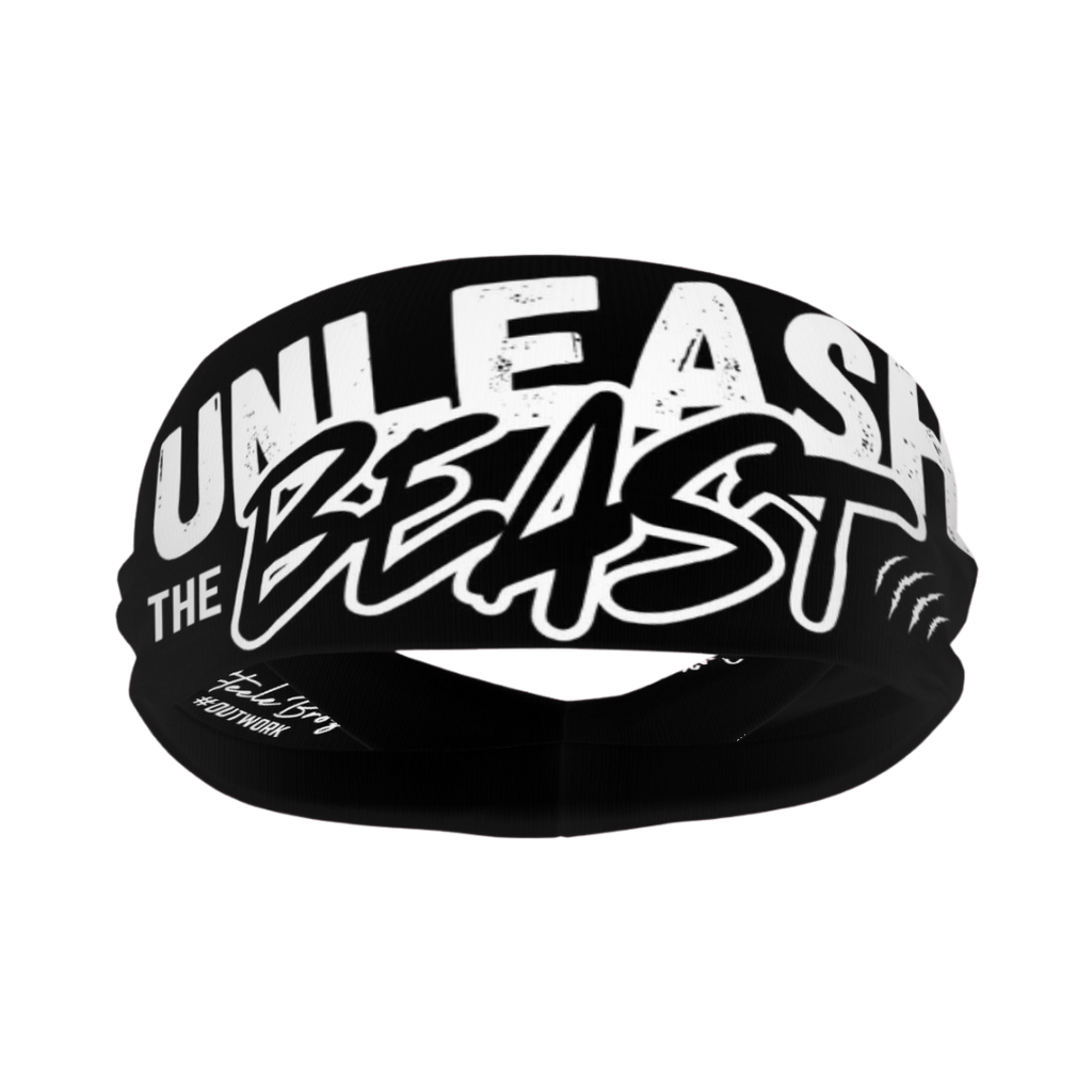 Unleash The Beast BROBAND - Black and White