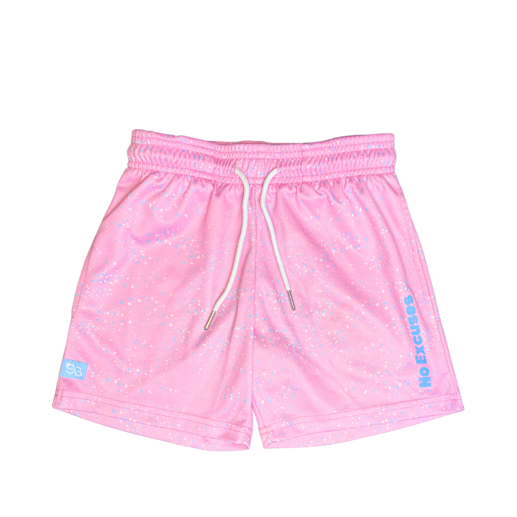 Youth No Excuses MeshFit Shorts - Cotton Candy 5