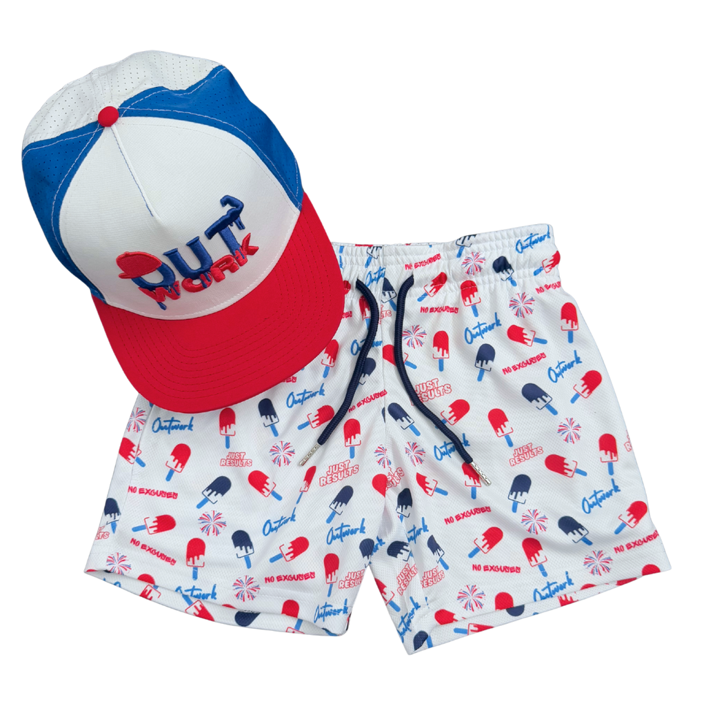 BUNDLE: Cannon MeshFit 5 & UV ProFit Hat - RWB